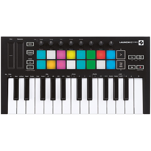 Novation - Teclado Controlador MIDI Launchkey Mini MK3 Mod.NOVLKMIN3_33