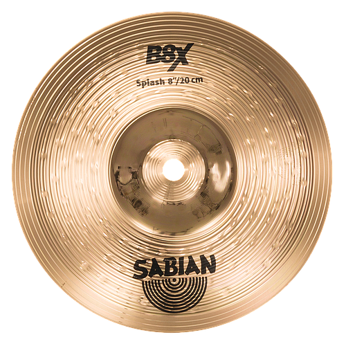 Sabian - Platillo B8X Splash, Tamaño: 8" Mod.40805X_35