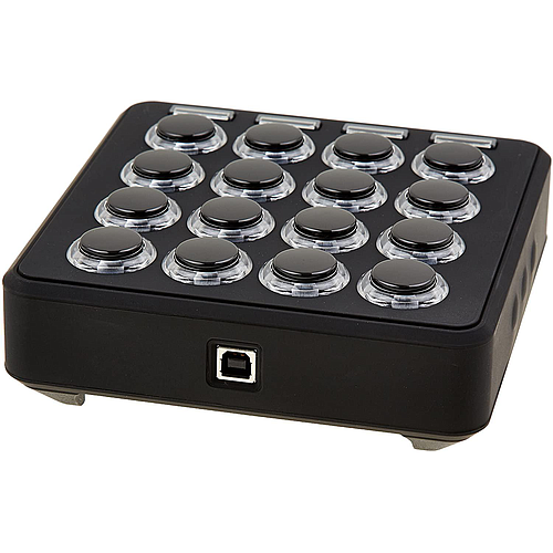 DJTT - Superficie de Control MIDI Fighter 3D, Color: Negro_4