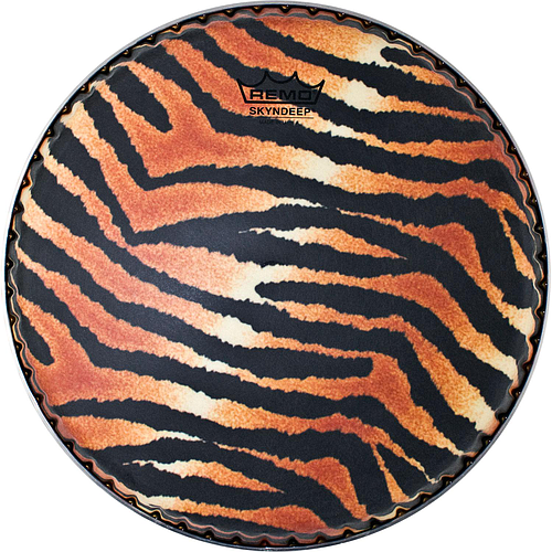 Remo - Parche Skyndeep 11.75 para Conga, Tiger Stripe Graphic Mod.M4-1175-S6-D1007_2