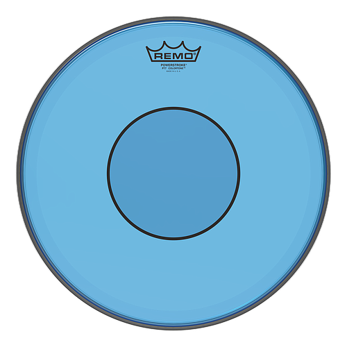 Remo - Parche Colortone Powerstroke 77, Tamaño: 14" Color: Azúl Mod.P7-0314-CT-BU_2