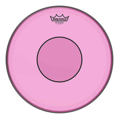 Remo - Parche Colortone Powerstroke 77, Tamaño: 14" Color: Rosa Mod.P7-0314-CT-PK_8