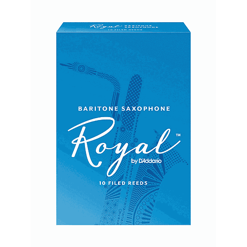 D'Addario - Cañas Royal para Sax Baritono, 10 Piezas Medida: Varias Mod.RLB10___18