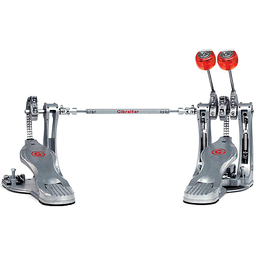 Gibraltar - Pedal G-Class Doble para Bombo con Funda Mod.9711G-DB