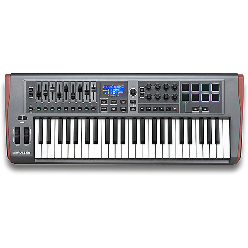 Novation - Teclado Controlador MIDI Impulse de 49 Teclado Mod.NOVIMP49