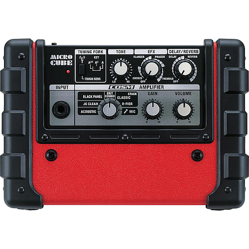 Roland - Combo Guitarra Eléctrica, Color: Rojo Mod.MICROCUBE-R