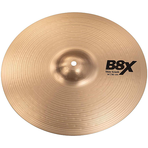 Sabian - Platillo B8 Rock Crash, Medida: 18" Mod.41809X