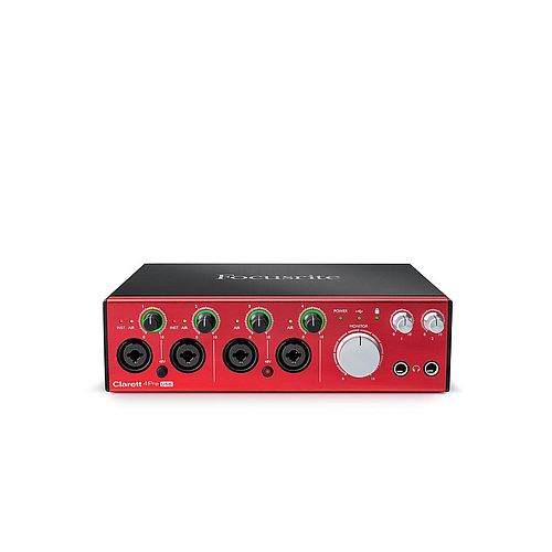 Focusrite - Interfase de Audio USB Clarett 4 Pre Mod.MOCL0007