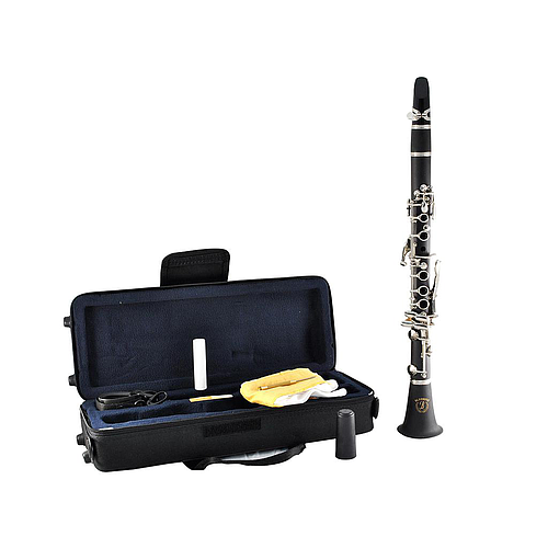 Blessing - Clarinete Mib Ebonite 17 Llaves con Estuche Mod.6402E-17