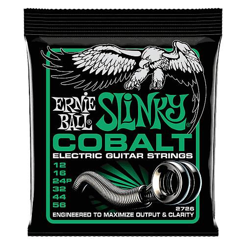 Ernie Ball - Encordado Not Even Slinky para Guitarra Eléctrica, Calibre: 12-56 Mod.2726