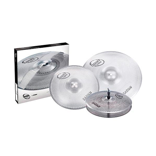 Sabian - Platillos Quiet Tone de 13, 14 y 18 Mod.QTPC502