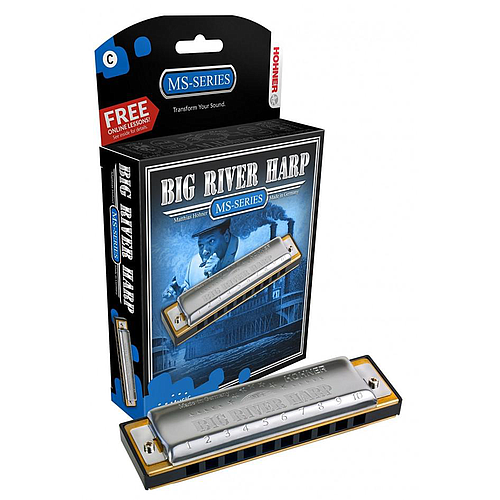 Hohner - Armónica Big River Harp en Re Mayor Mod.M590036X