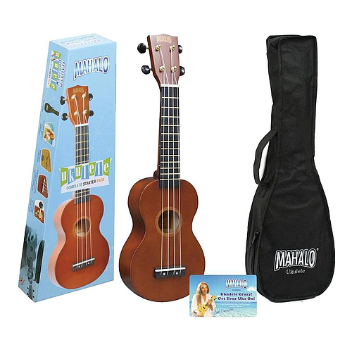 Mahalo - Ukulele Soprano con Funda Mod.MR1TBR-PK