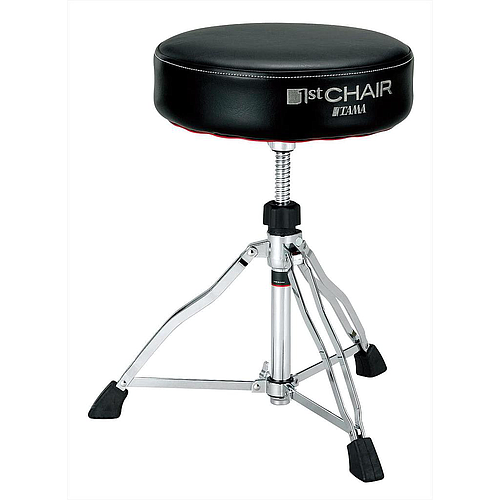 Tama - Asiento 1st Chair Round Rider para Baterista, Color: Negro Mod.HT430B