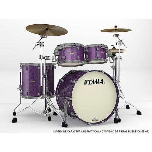 Tama - Bateria Starclassic Maple de 6 Piezas con Atriles Mod.MA62TZUS-___