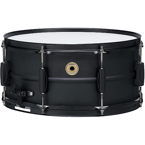 Tama - Tarola Metalworks 6.5" x 14" de Acero, Color: Negra Mod.BST1465BK