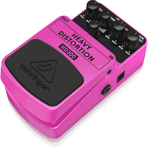 Behringer - Pedal de Efecto Heavy Distortion Mod.HD300