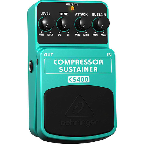 Behringer - Pedal de Efecto Compressor/Sustainer Mod.CS400