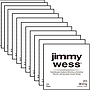 Jimmy Wess - 12 Cuerdas 2A para Guitarra Acústica ó Eléctrica, Material: Acero Calibre: .015 Mod.JW-015P(12)
